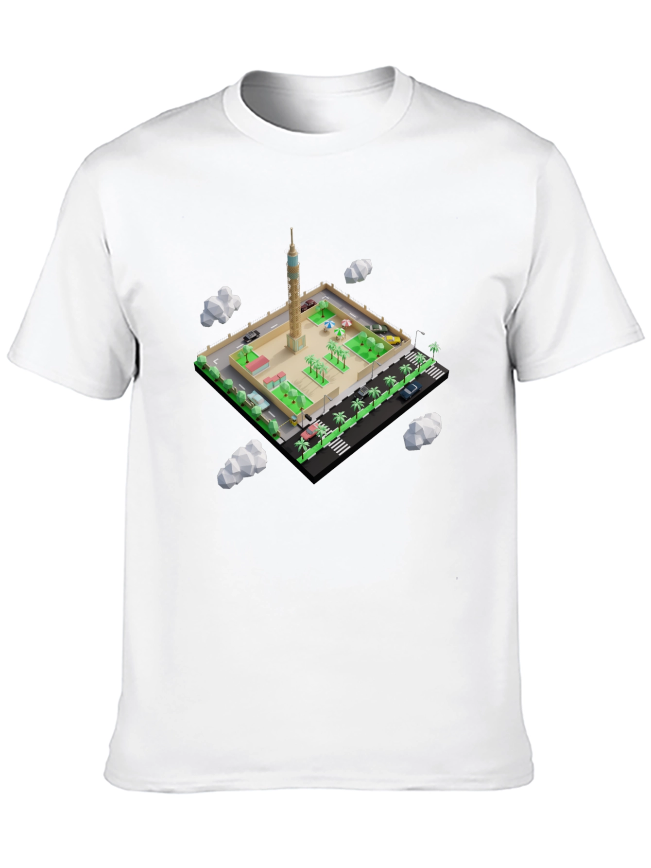 Cairo Tower Isometric T-Shirt