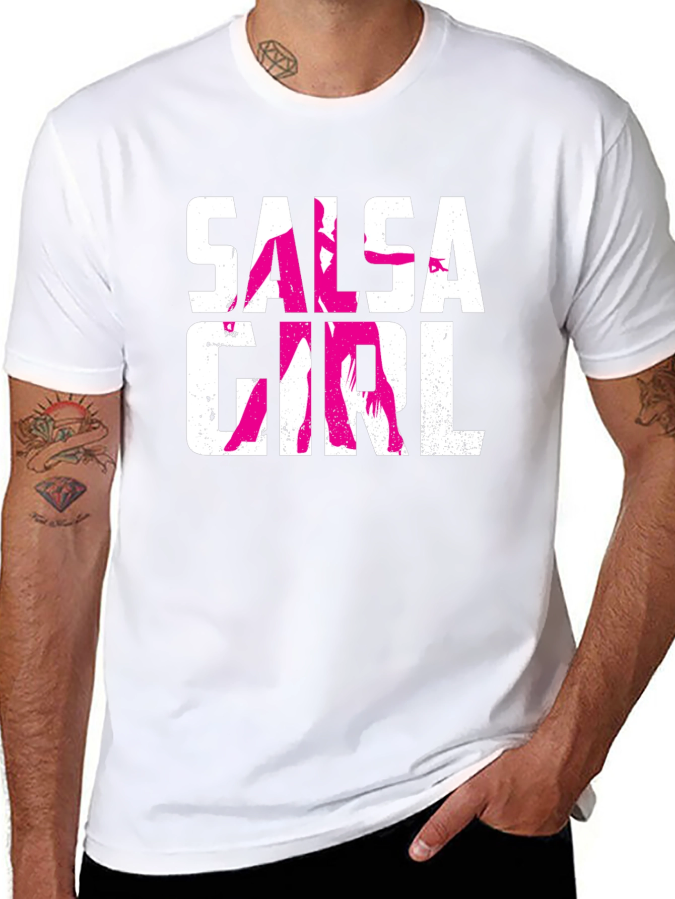 Salsa Girl Graphic T-Shirt - Dance Lover Tee