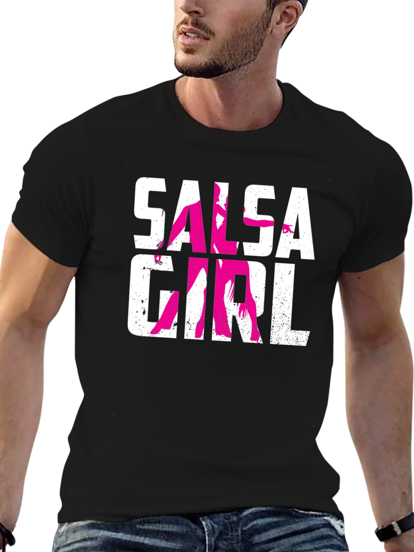 Salsa Girl Graphic T-Shirt - Dance Lover Tee