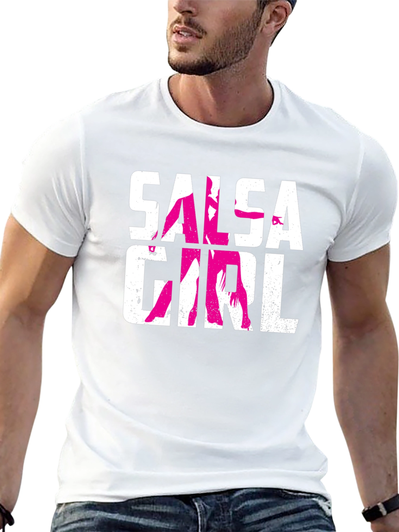 Salsa Girl Graphic T-Shirt - Dance Lover Tee