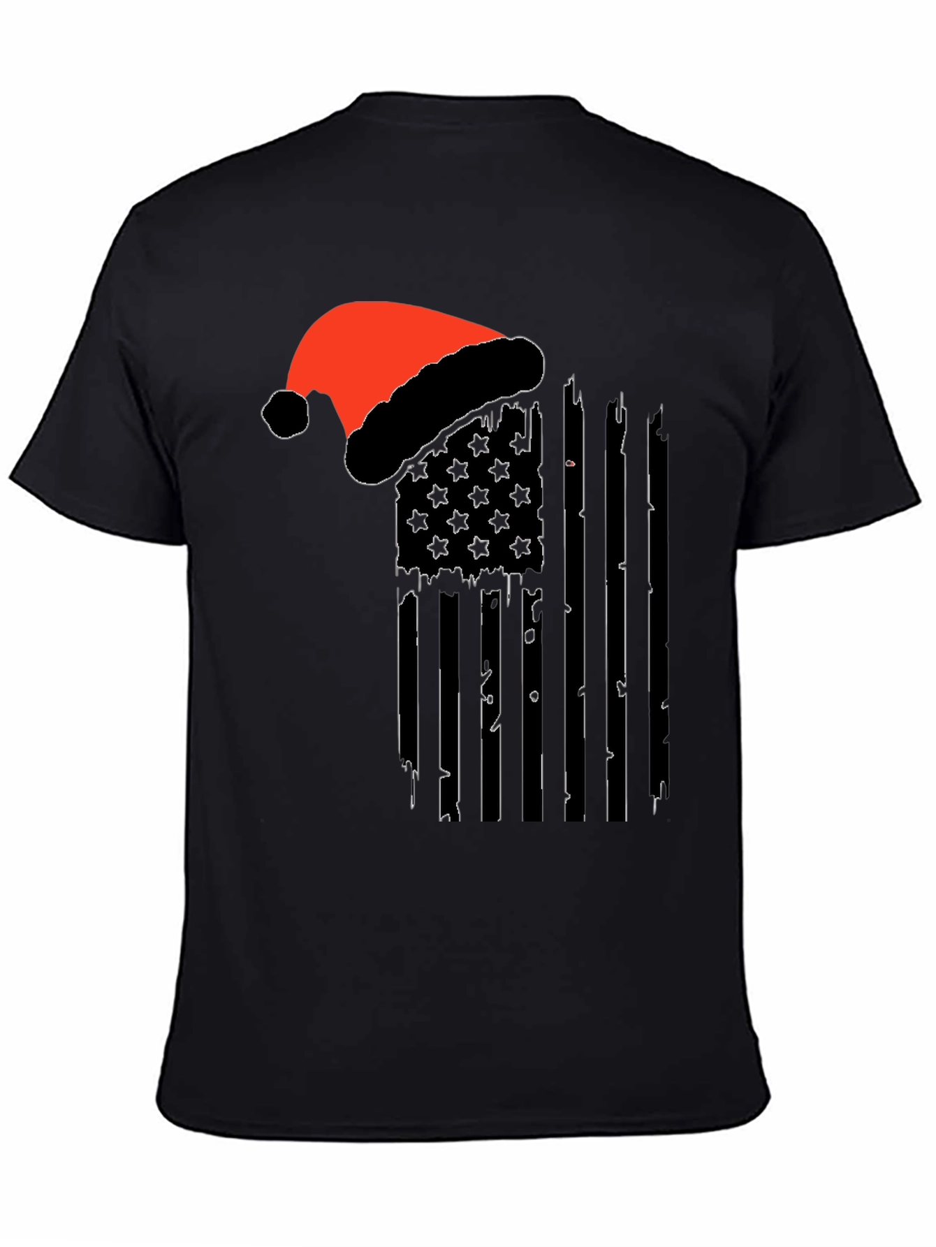 Festive American Flag T-Shirt