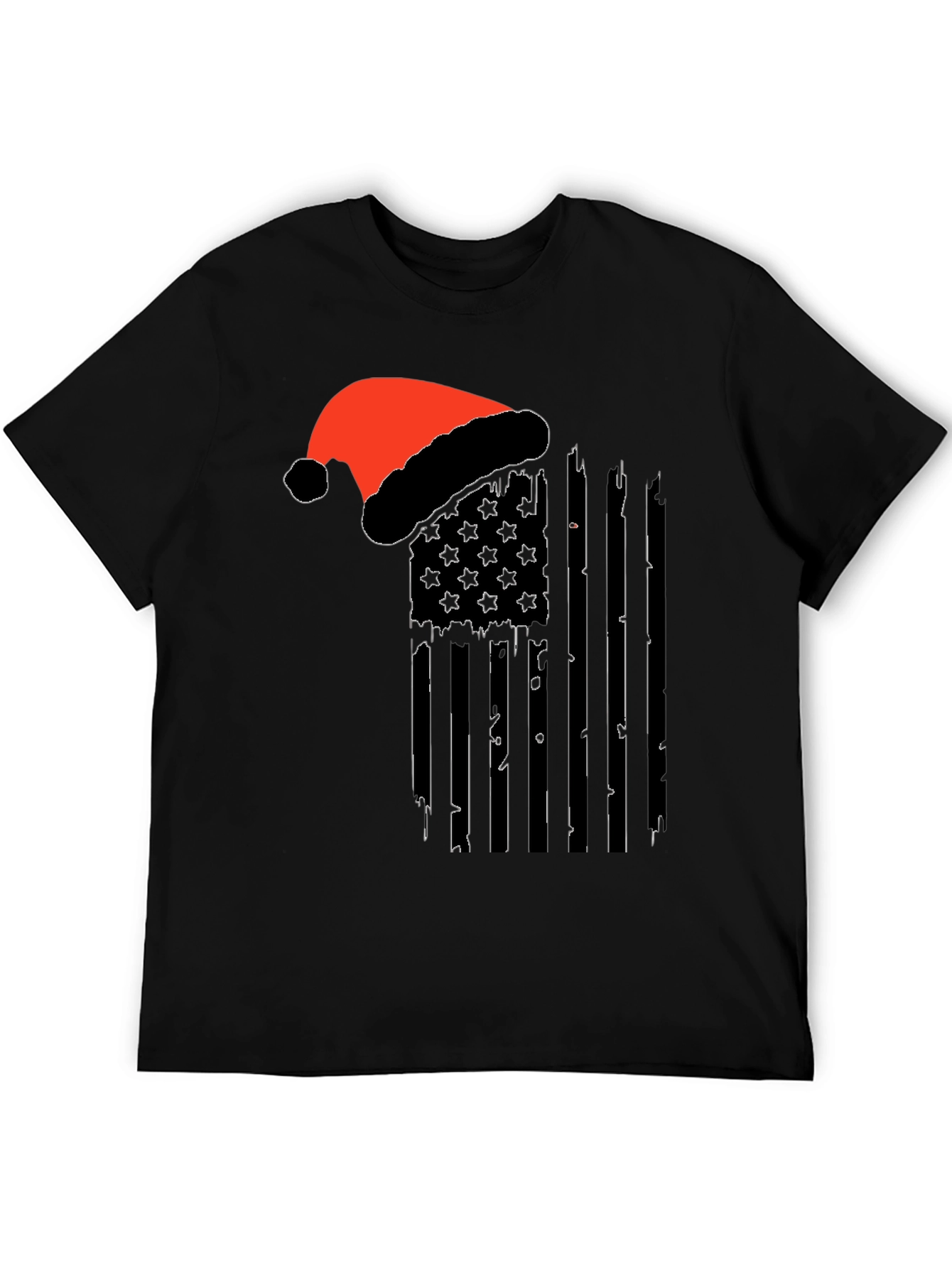 Festive American Flag T-Shirt