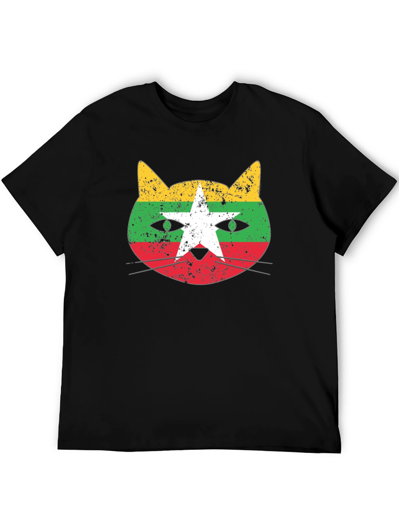 Burmese Cat Flag T-Shirt