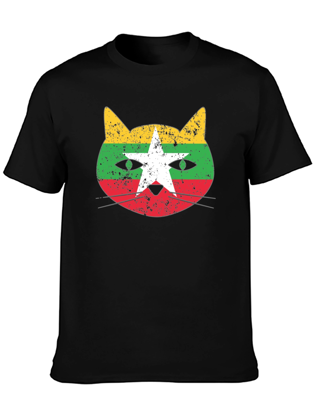 Burmese Cat Flag T-Shirt