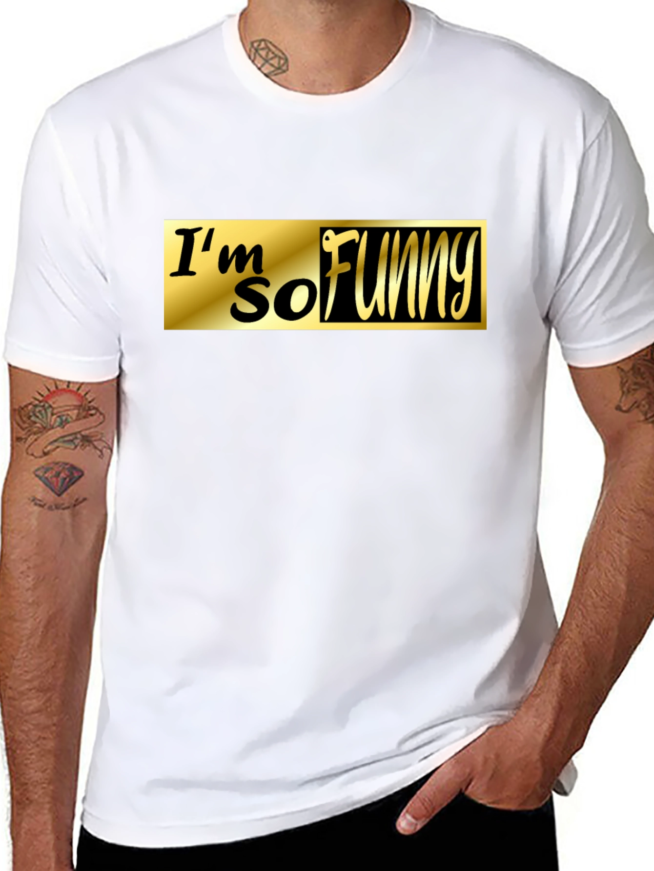 Im So Funny Black T-Shirt