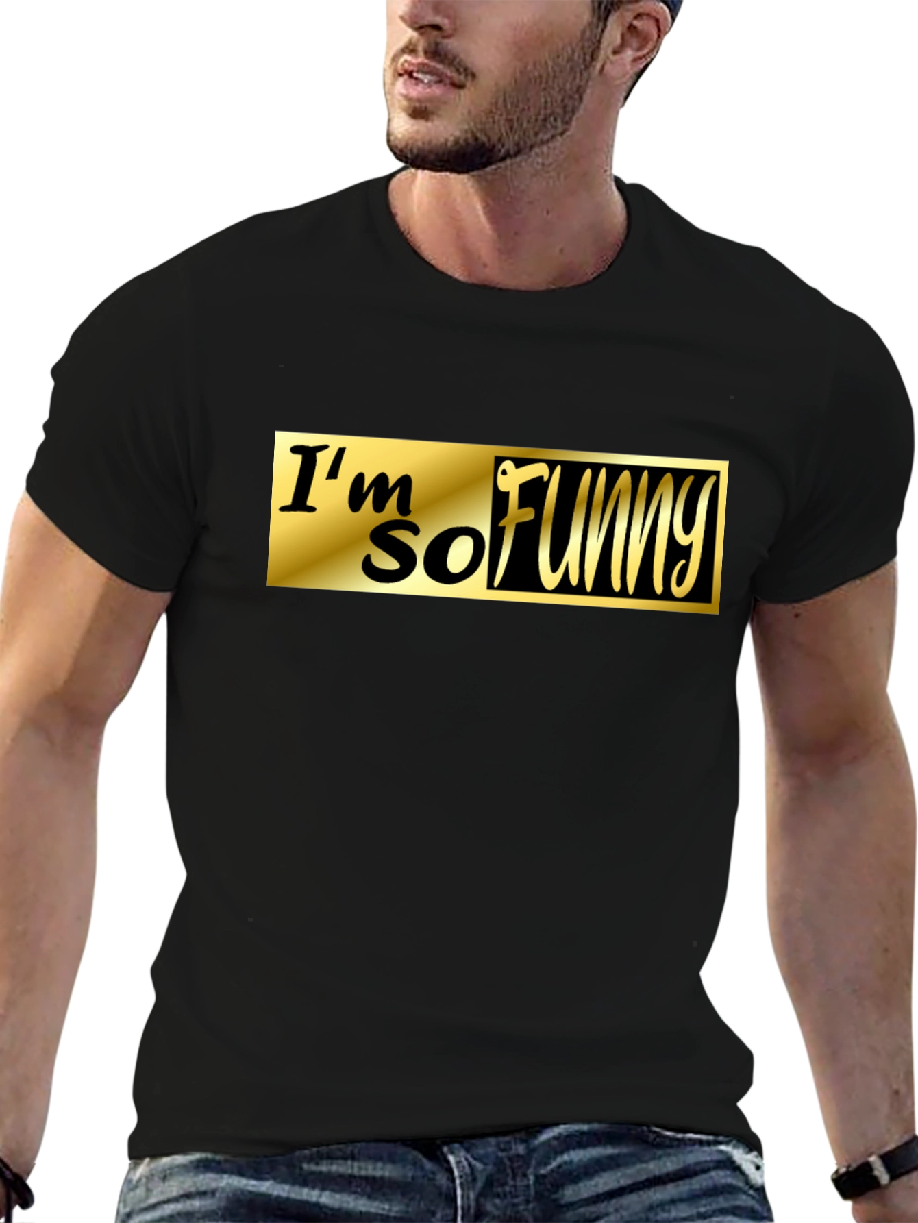 Im So Funny Black T-Shirt