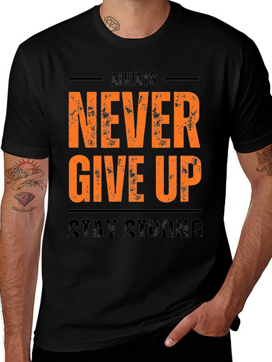 Inspirational Graphic Print T-Shirt