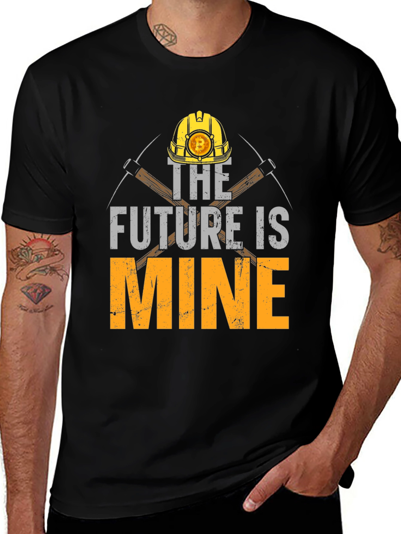 The Future is Mine Bitcoin T-Shirt