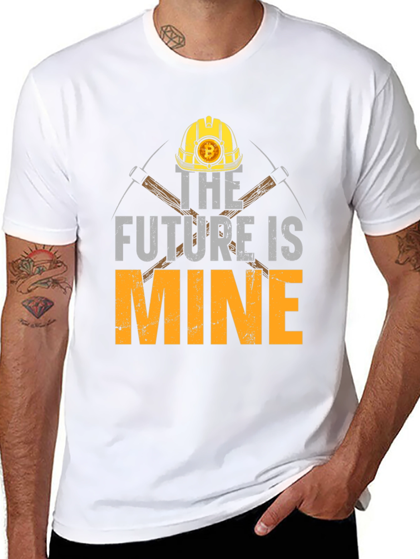 The Future is Mine Bitcoin T-Shirt