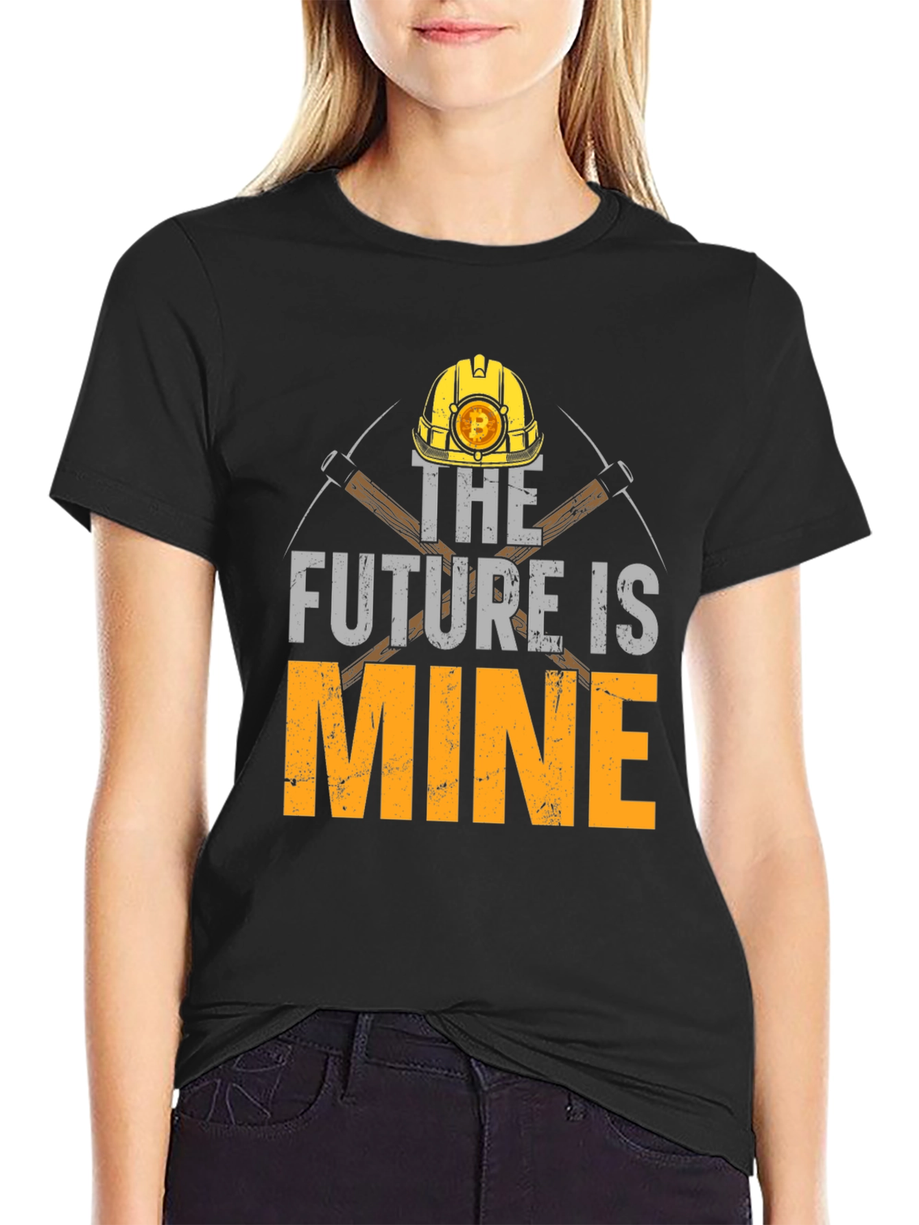 The Future is Mine Bitcoin T-Shirt