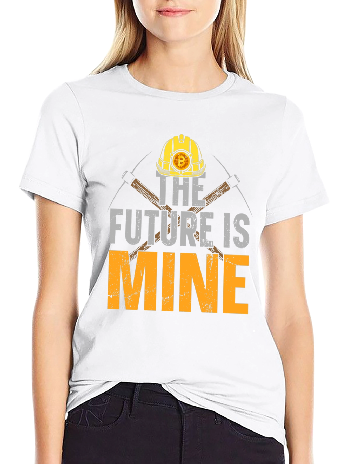 The Future is Mine Bitcoin T-Shirt