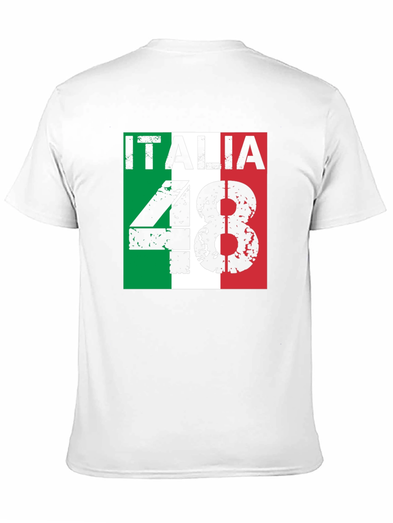 Italia 48 T-Shirt Italian Flag