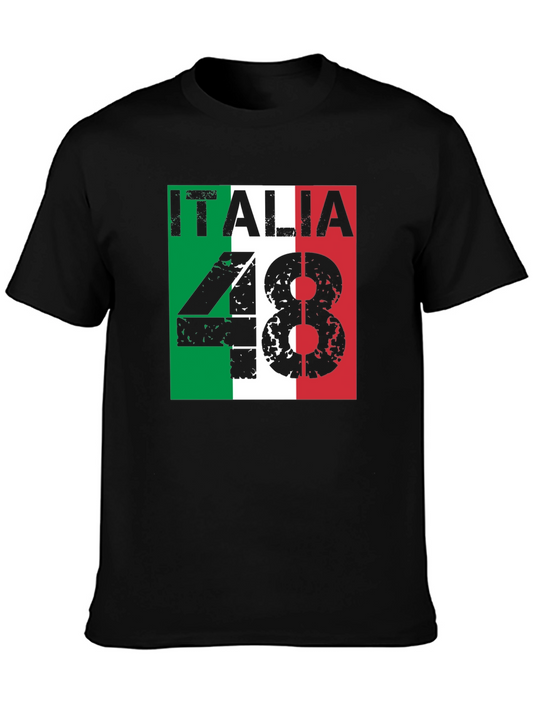 Italia 48 T-Shirt Italian Flag
