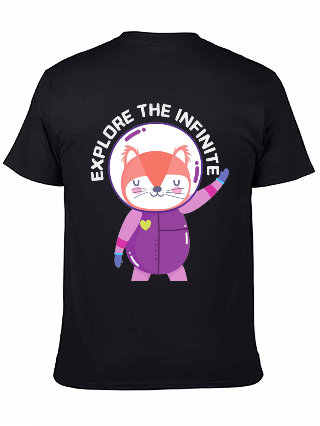 Explore the Infinite Space Fox T-Shirt