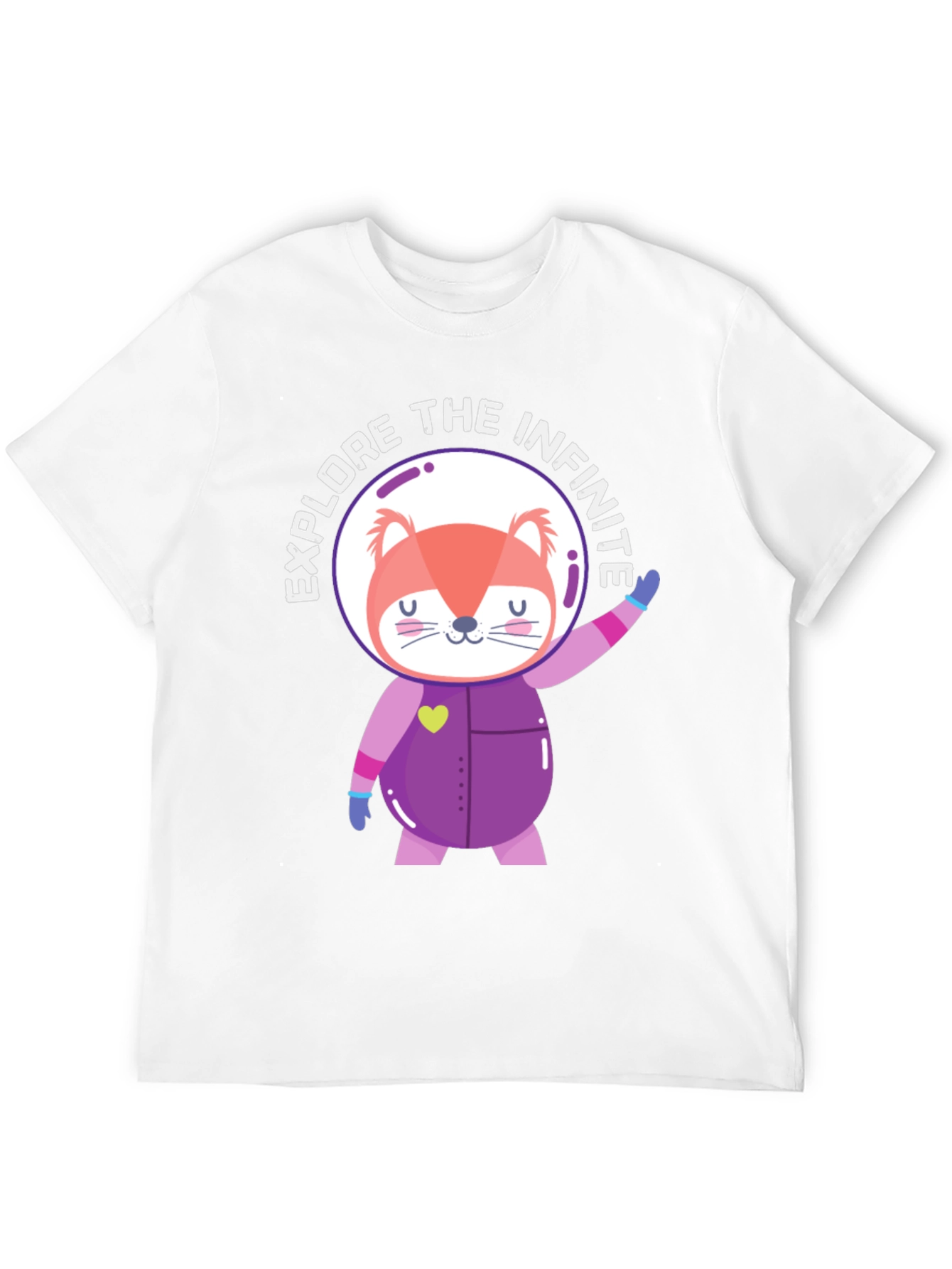 Explore the Infinite Space Fox T-Shirt