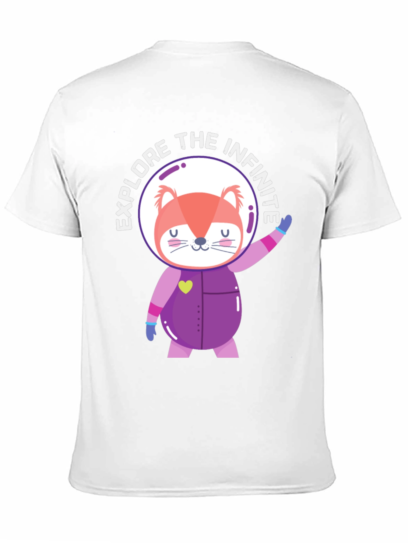 Explore the Infinite Space Fox T-Shirt