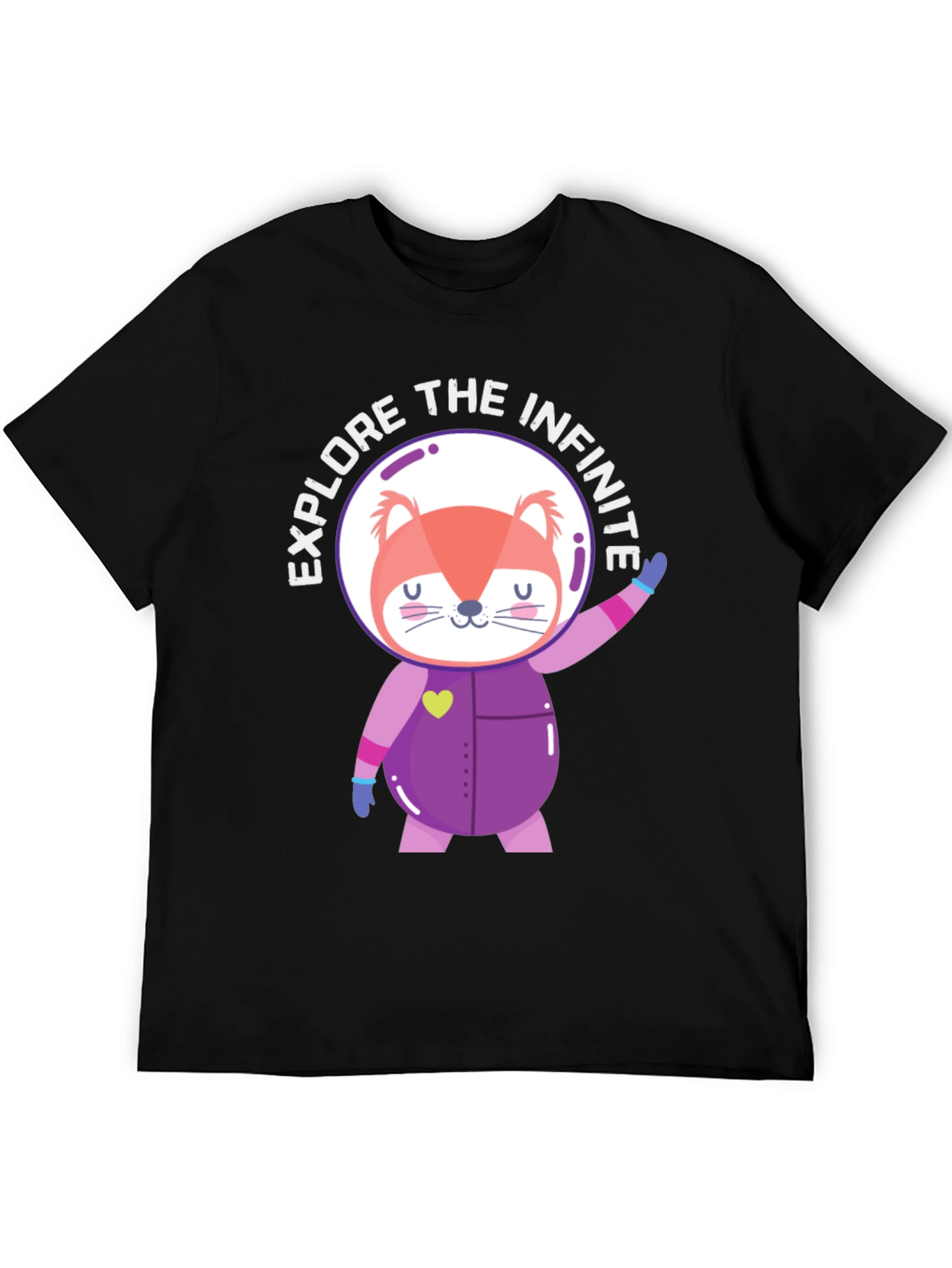 Explore the Infinite Space Fox T-Shirt