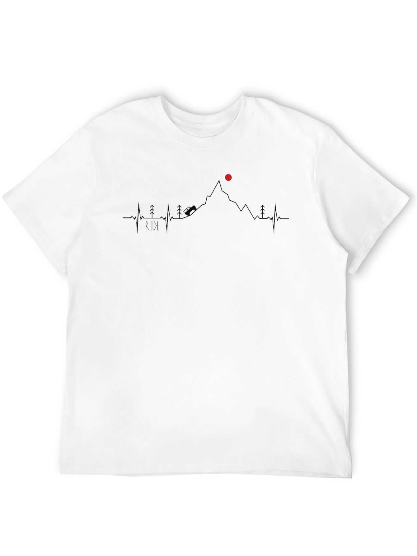 Mountain Heartbeat Tee - Adventure Design