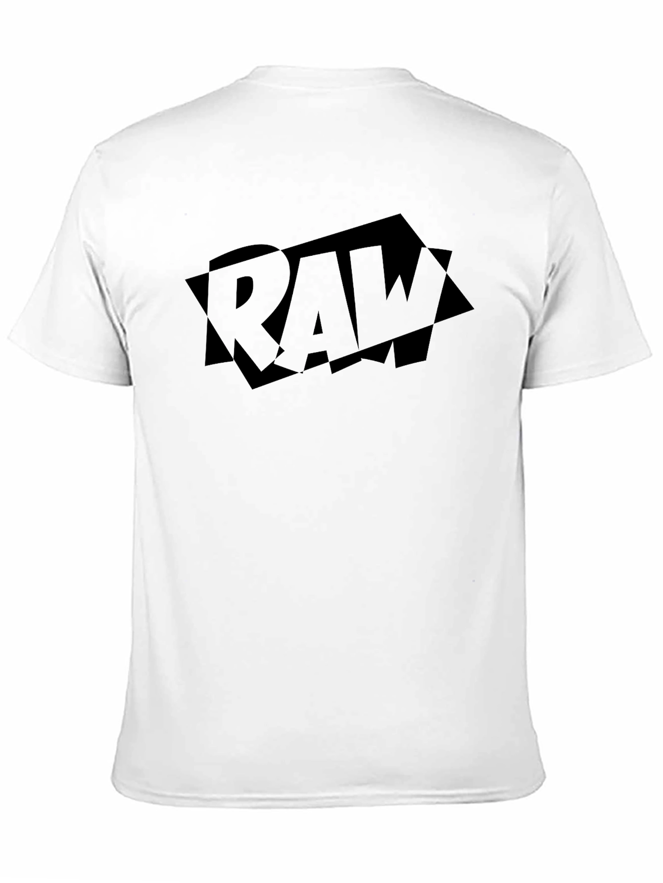RAW Logo T-Shirt - Black Graphic Tee