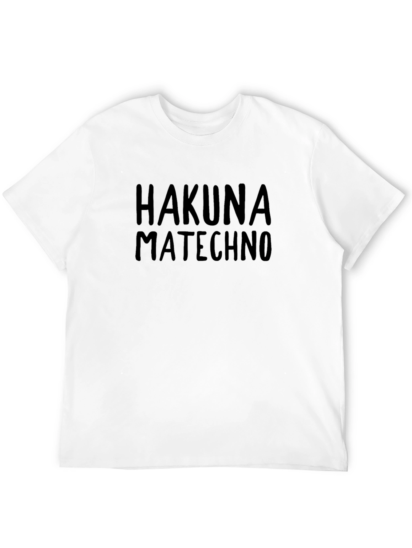 Hakuna Matechno Black Graphic Tee