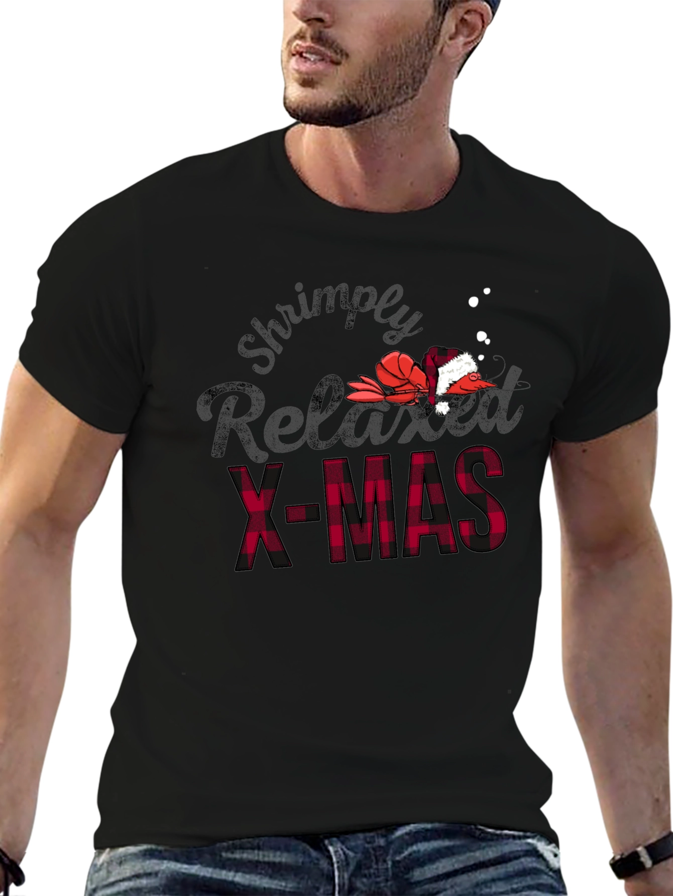 Shrimply Relaxed X-MAS T-Shirt