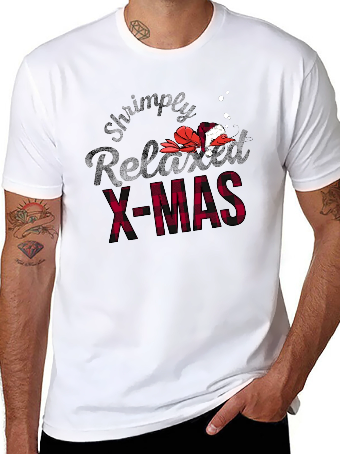 Shrimply Relaxed X-MAS T-Shirt