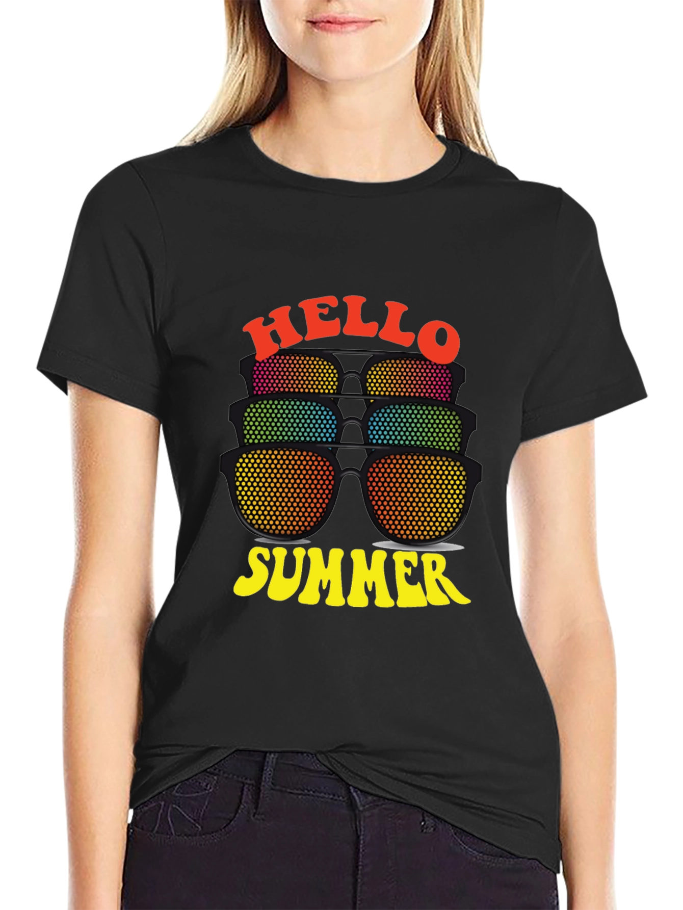 Hello Summer Sunglasses T-Shirt