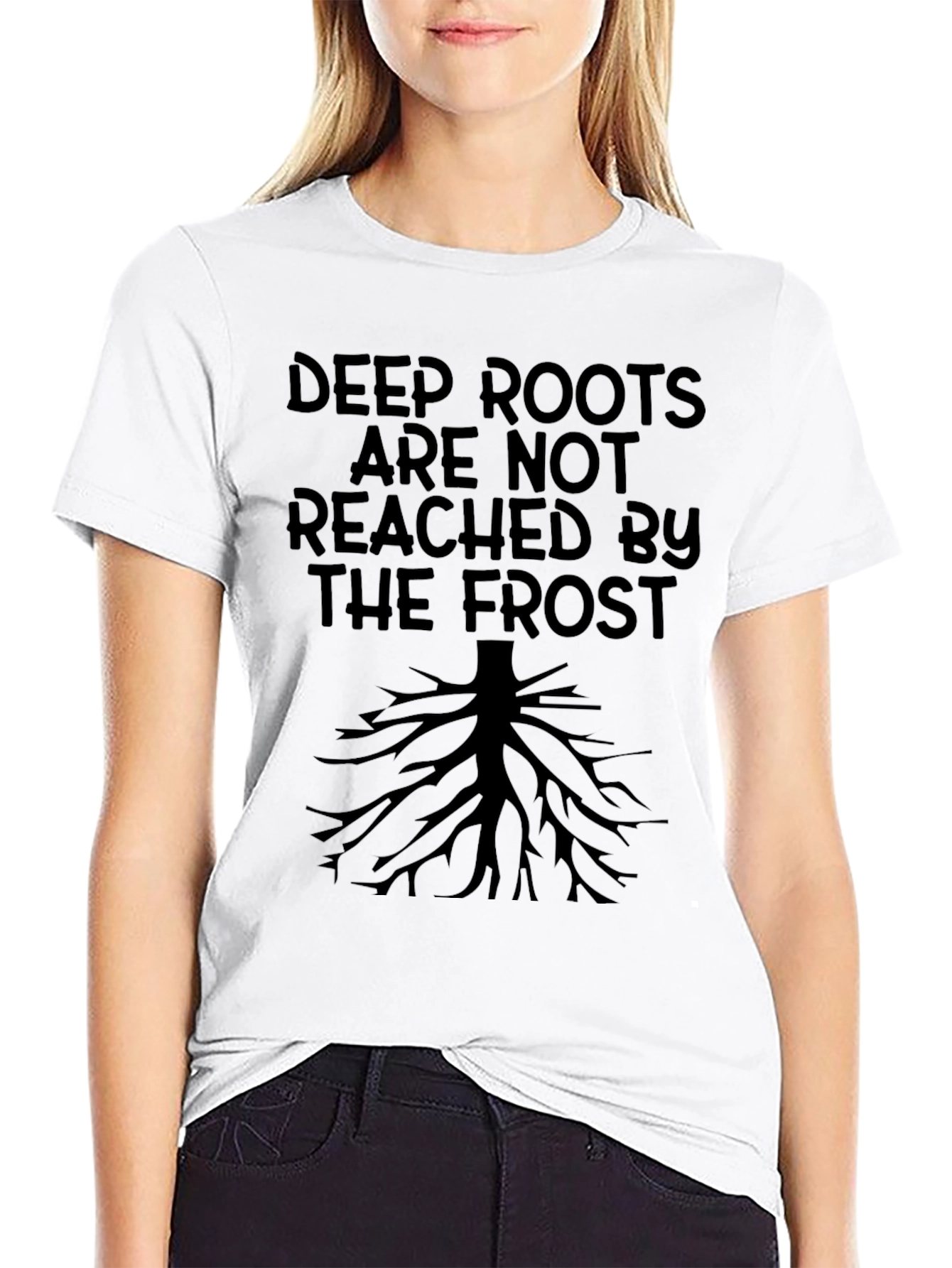 Deep Roots Graphic Tee - Resilience & Strength