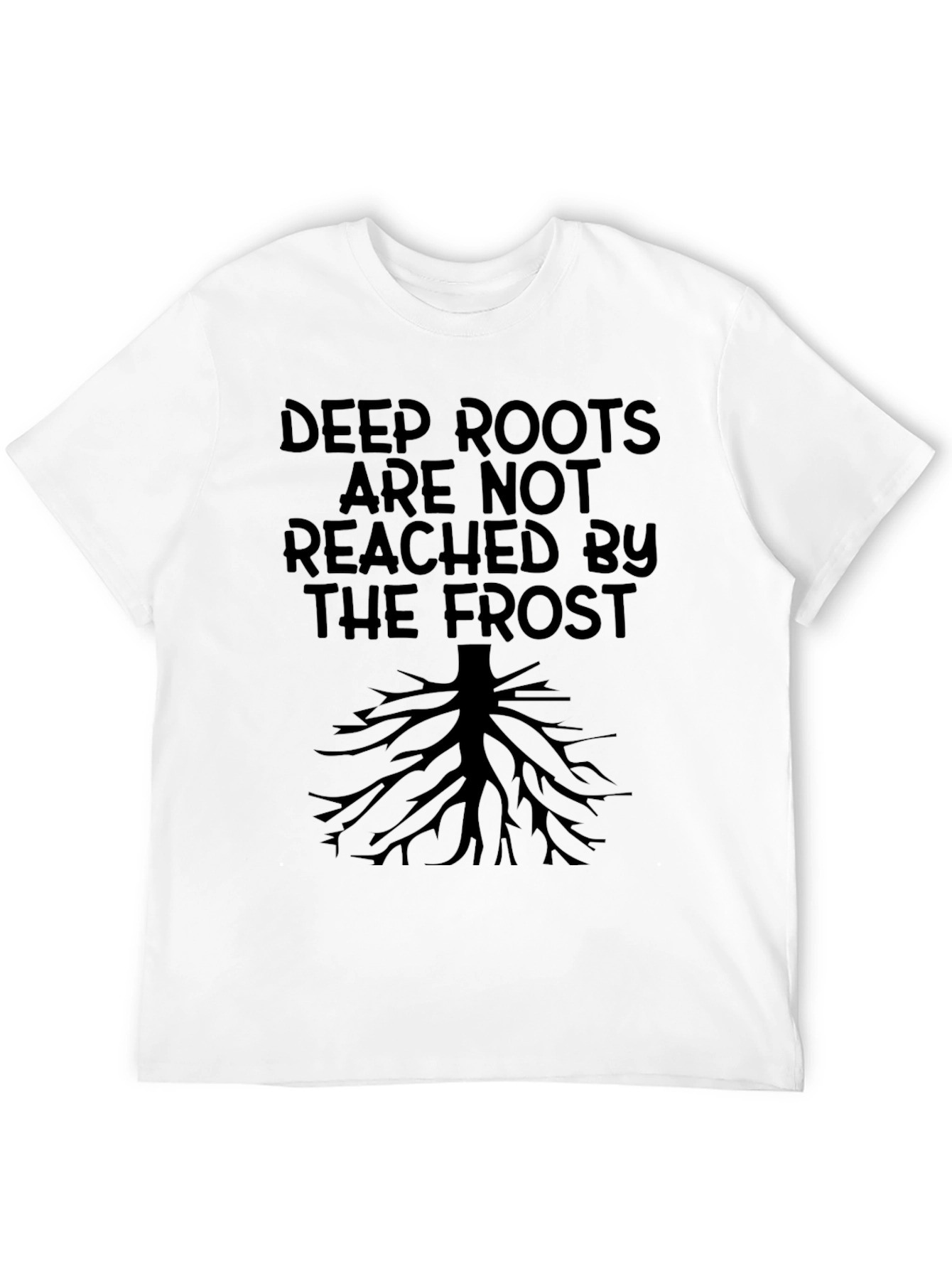 Deep Roots Graphic Tee - Resilience & Strength