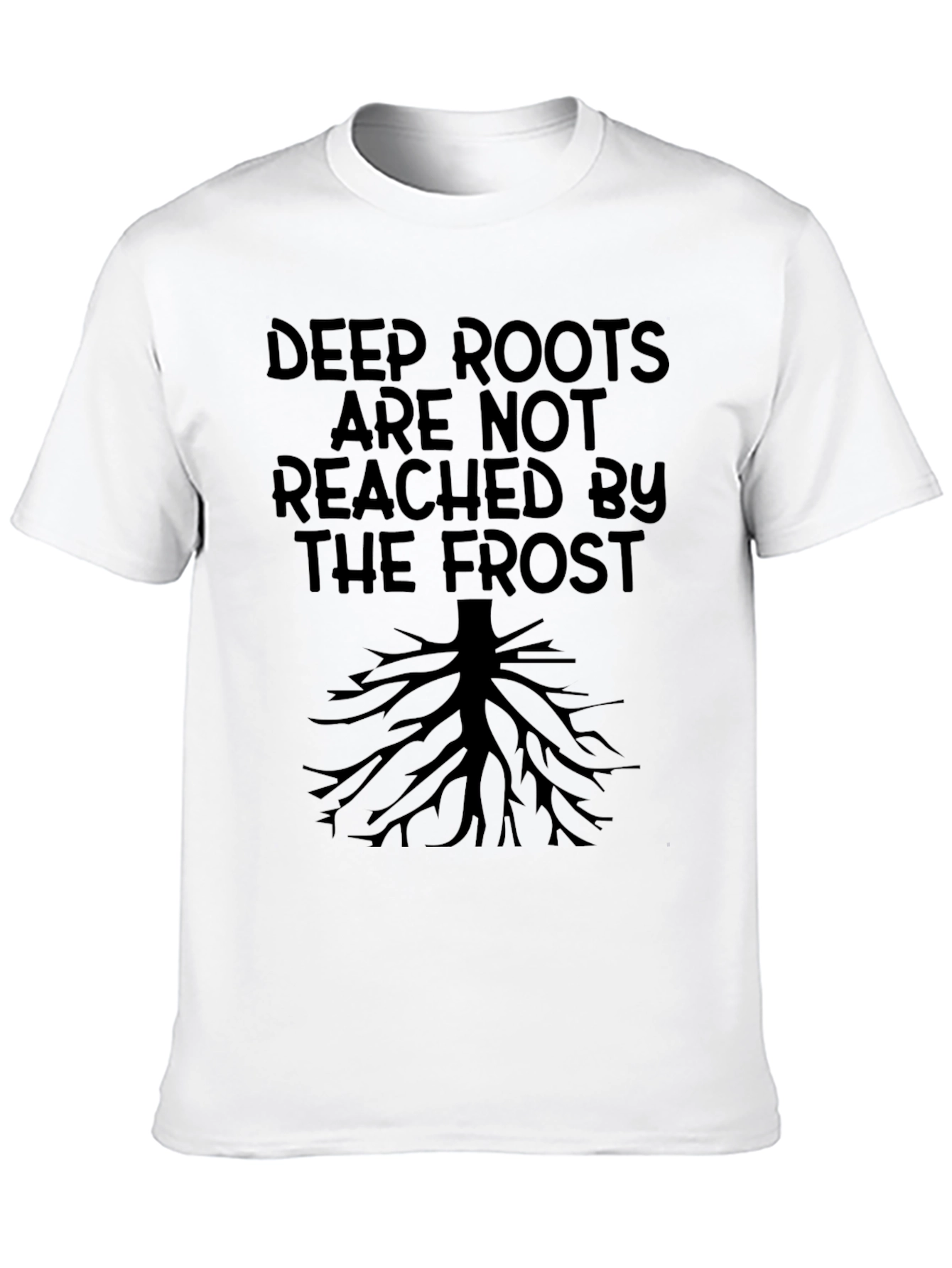 Deep Roots Graphic Tee - Resilience & Strength