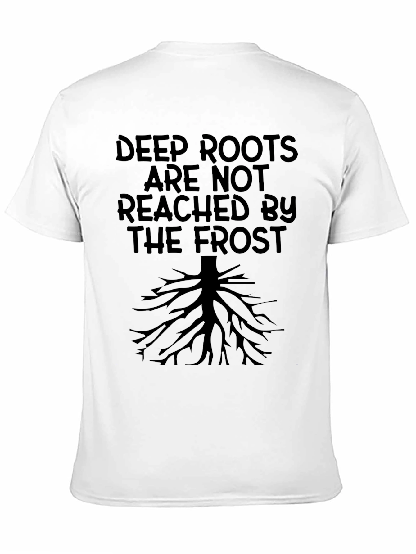 Deep Roots Graphic Tee - Resilience & Strength