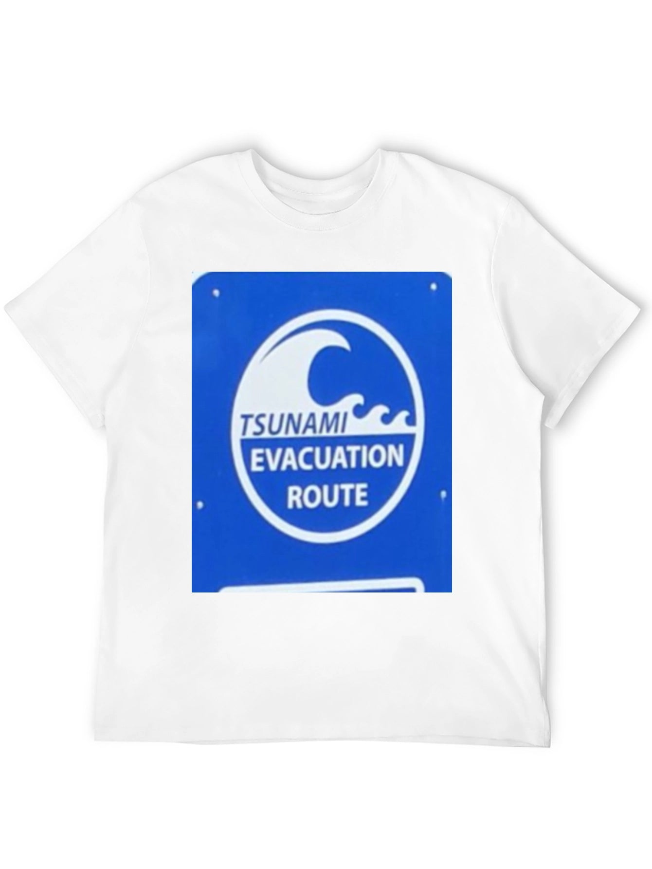 Tsunami Evacuation Route T-Shirt