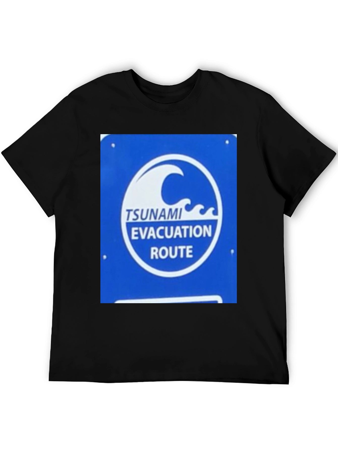 Tsunami Evacuation Route T-Shirt
