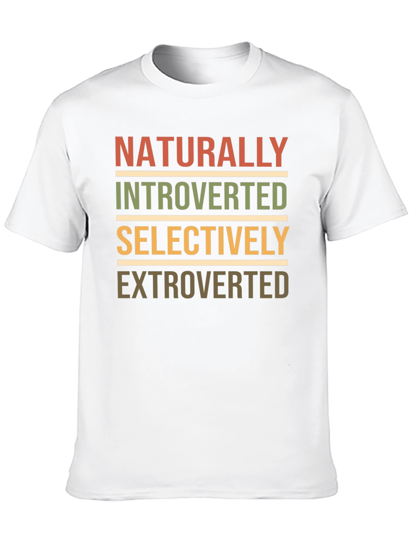 Naturally Introverted Selectively Extroverted T-Shirt