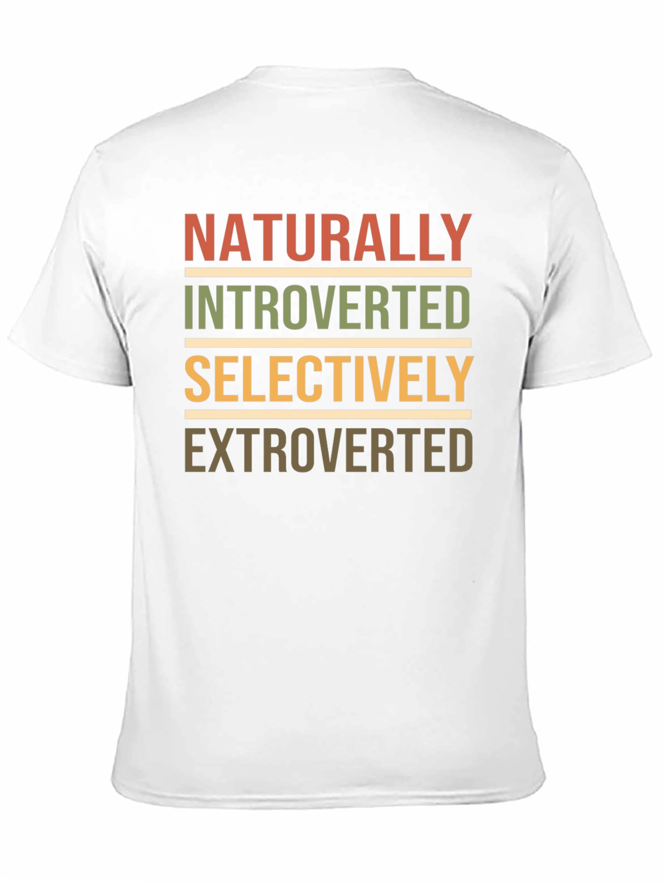 Naturally Introverted Selectively Extroverted T-Shirt
