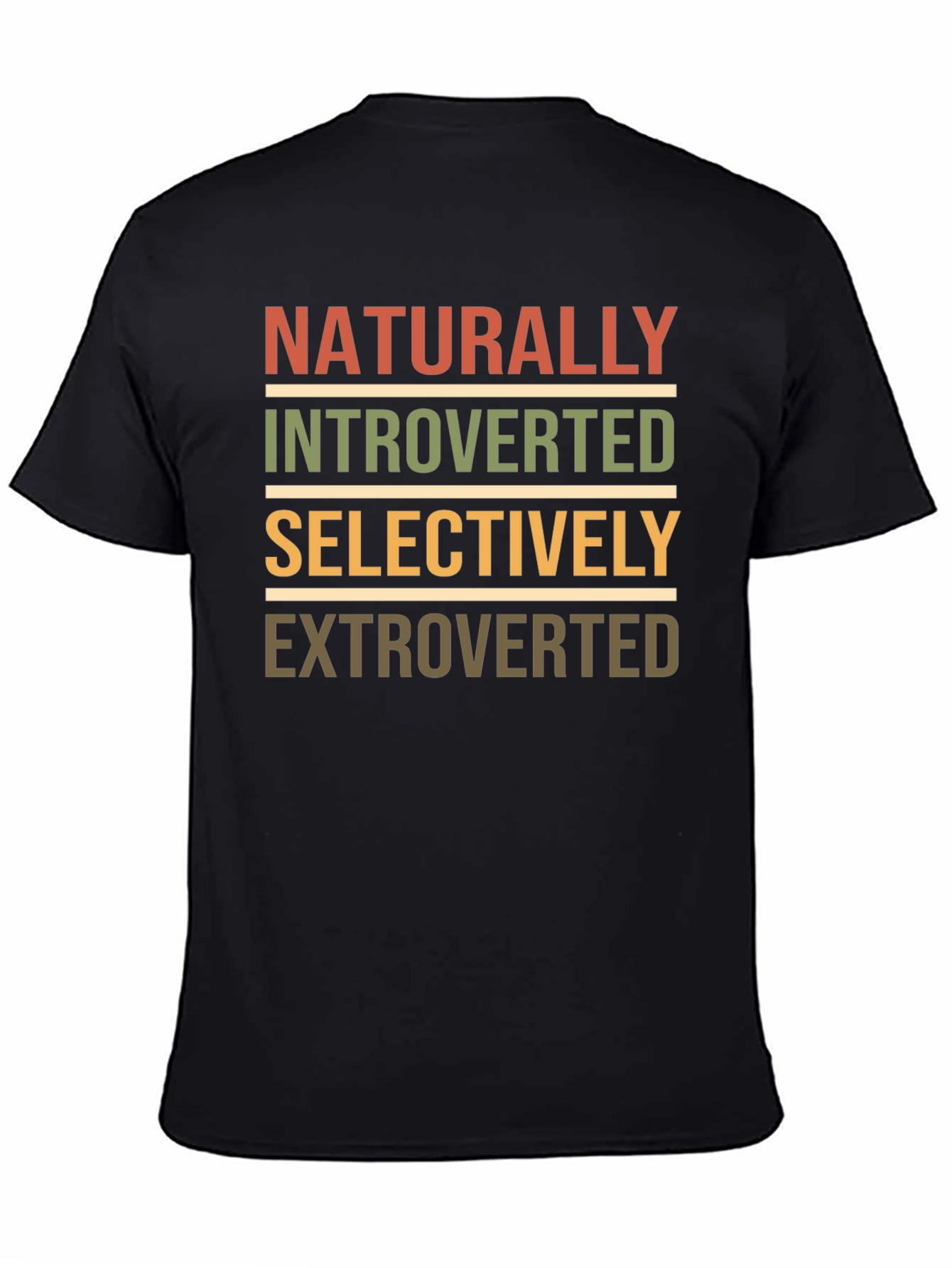 Naturally Introverted Selectively Extroverted T-Shirt