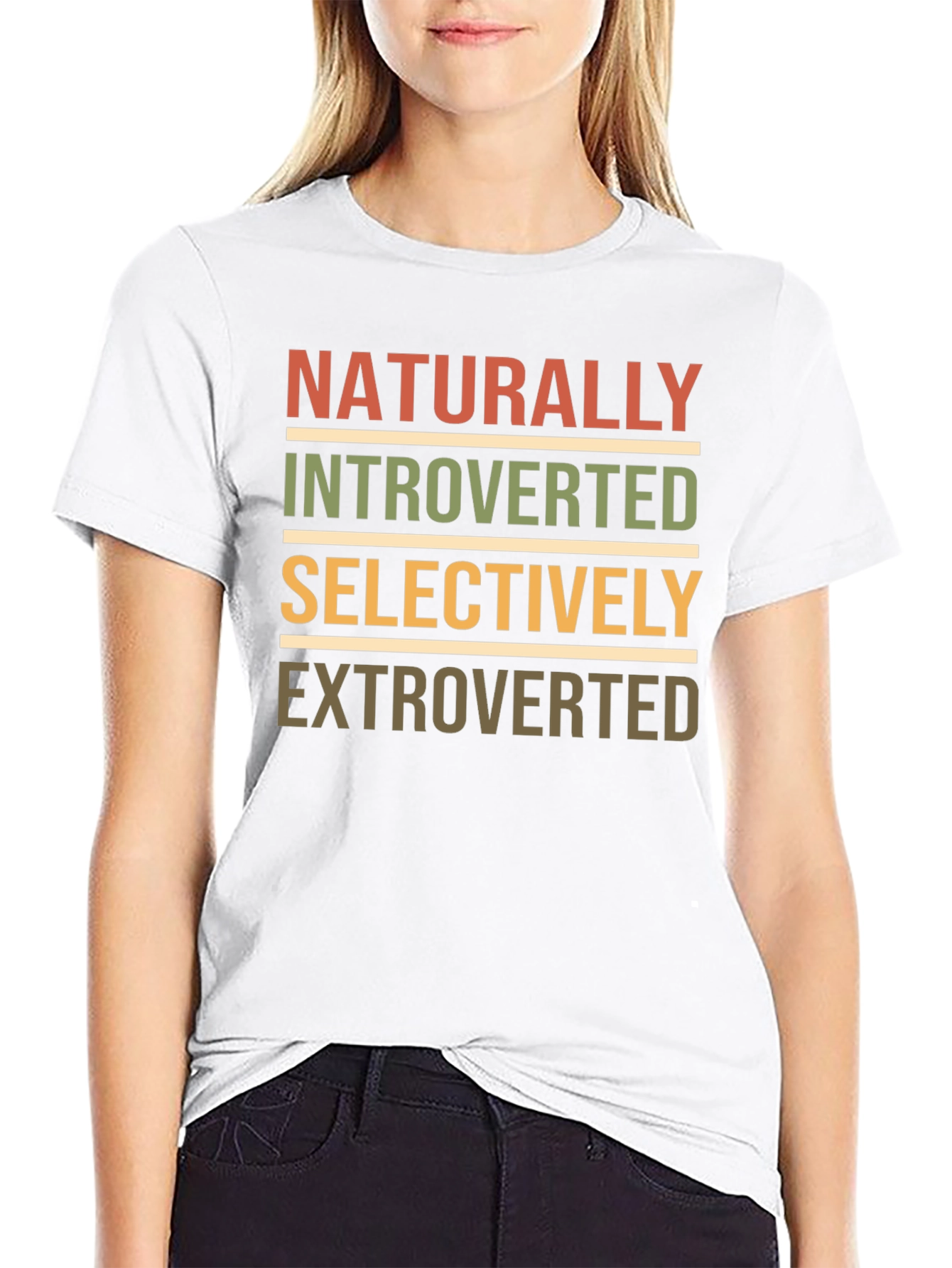 Naturally Introverted Selectively Extroverted T-Shirt