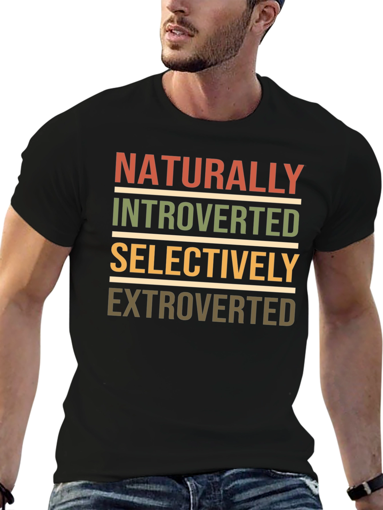 Naturally Introverted Selectively Extroverted T-Shirt