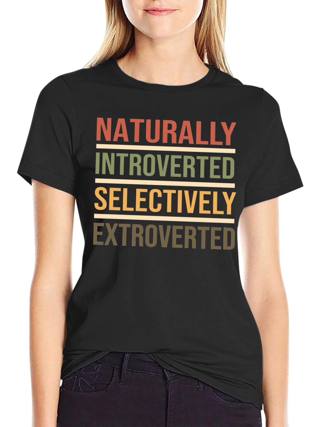 Naturally Introverted Selectively Extroverted T-Shirt