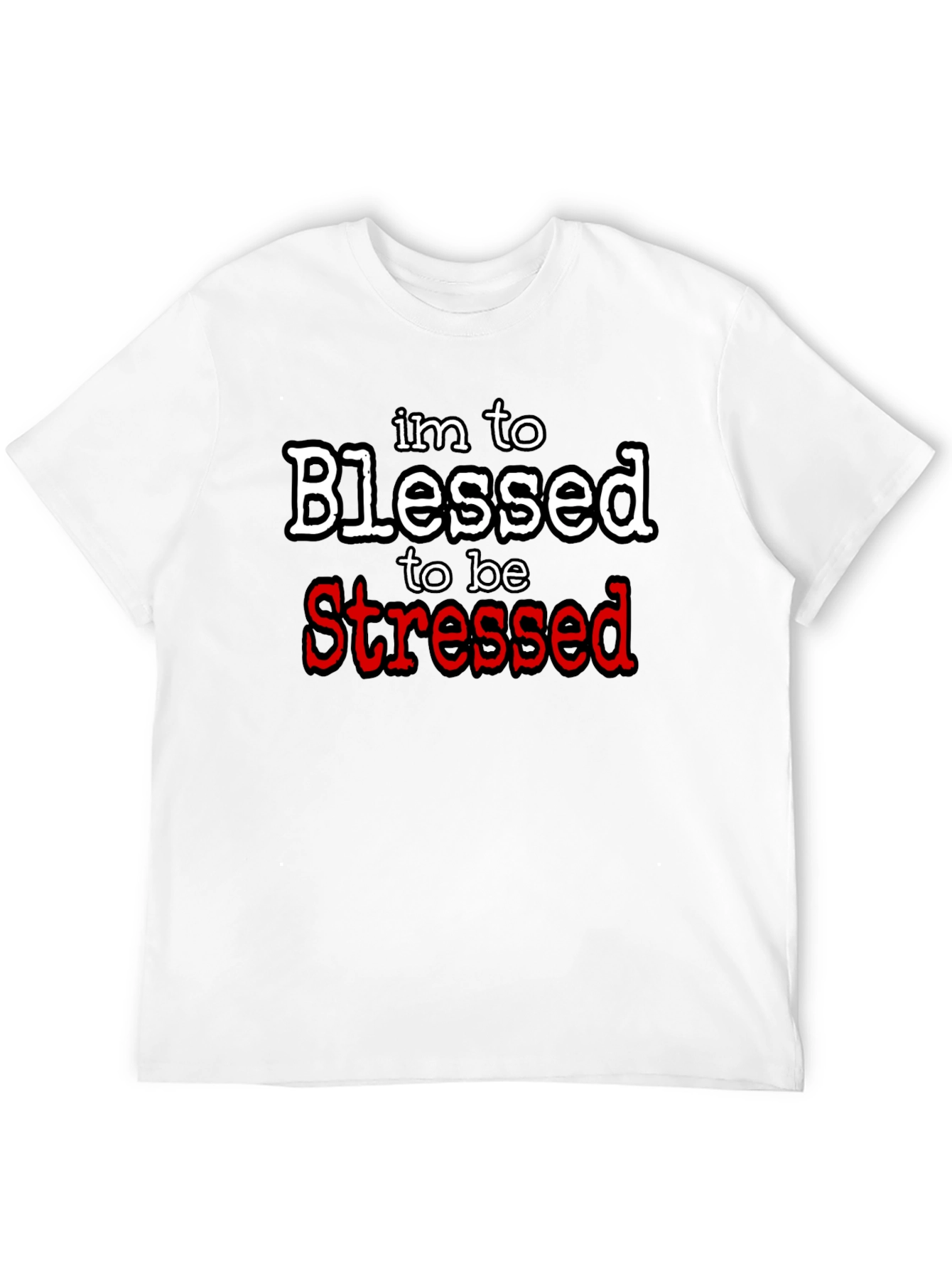 Blessed & Stress-Free Graphic Tee