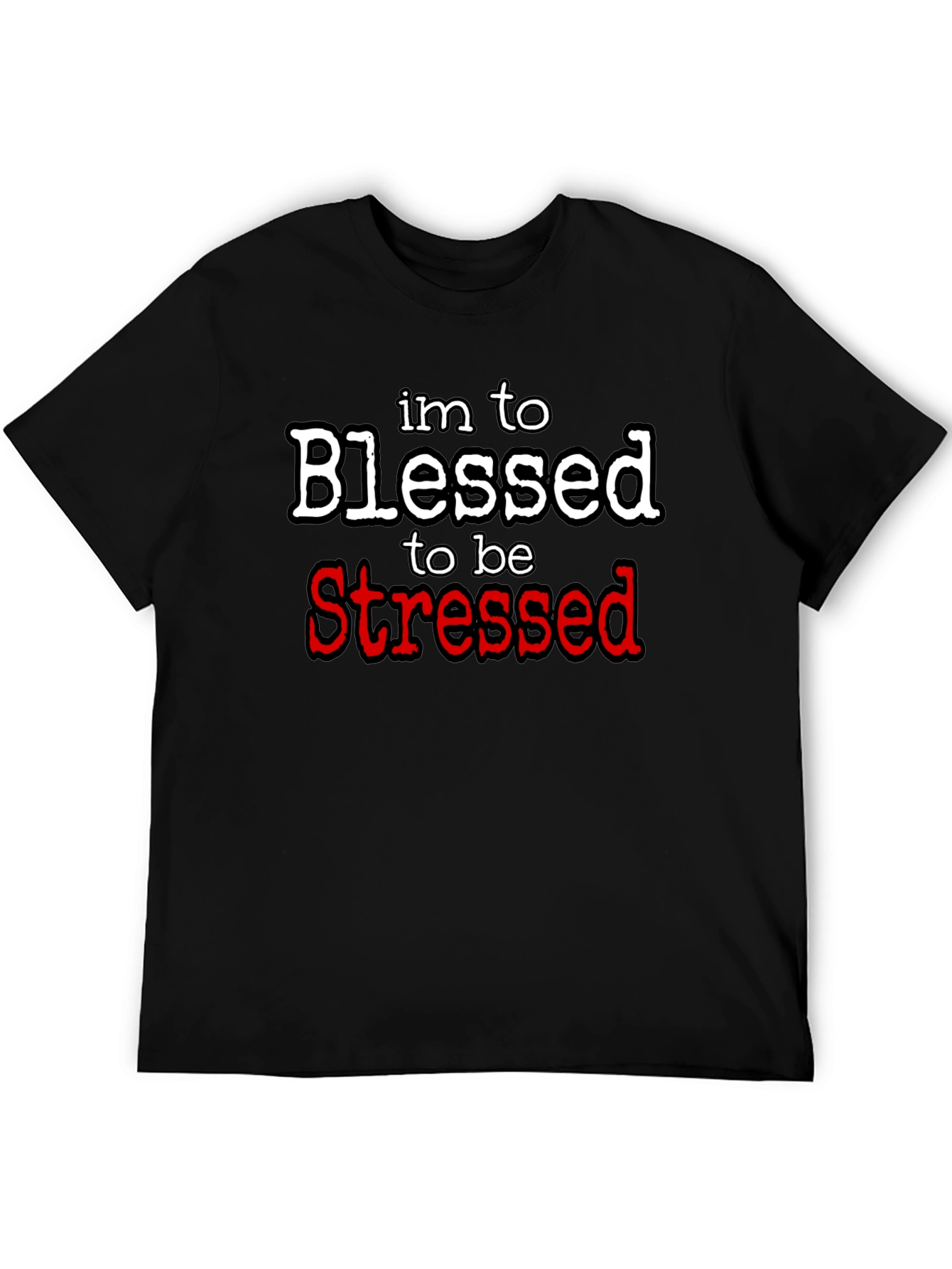 Blessed & Stress-Free Graphic Tee