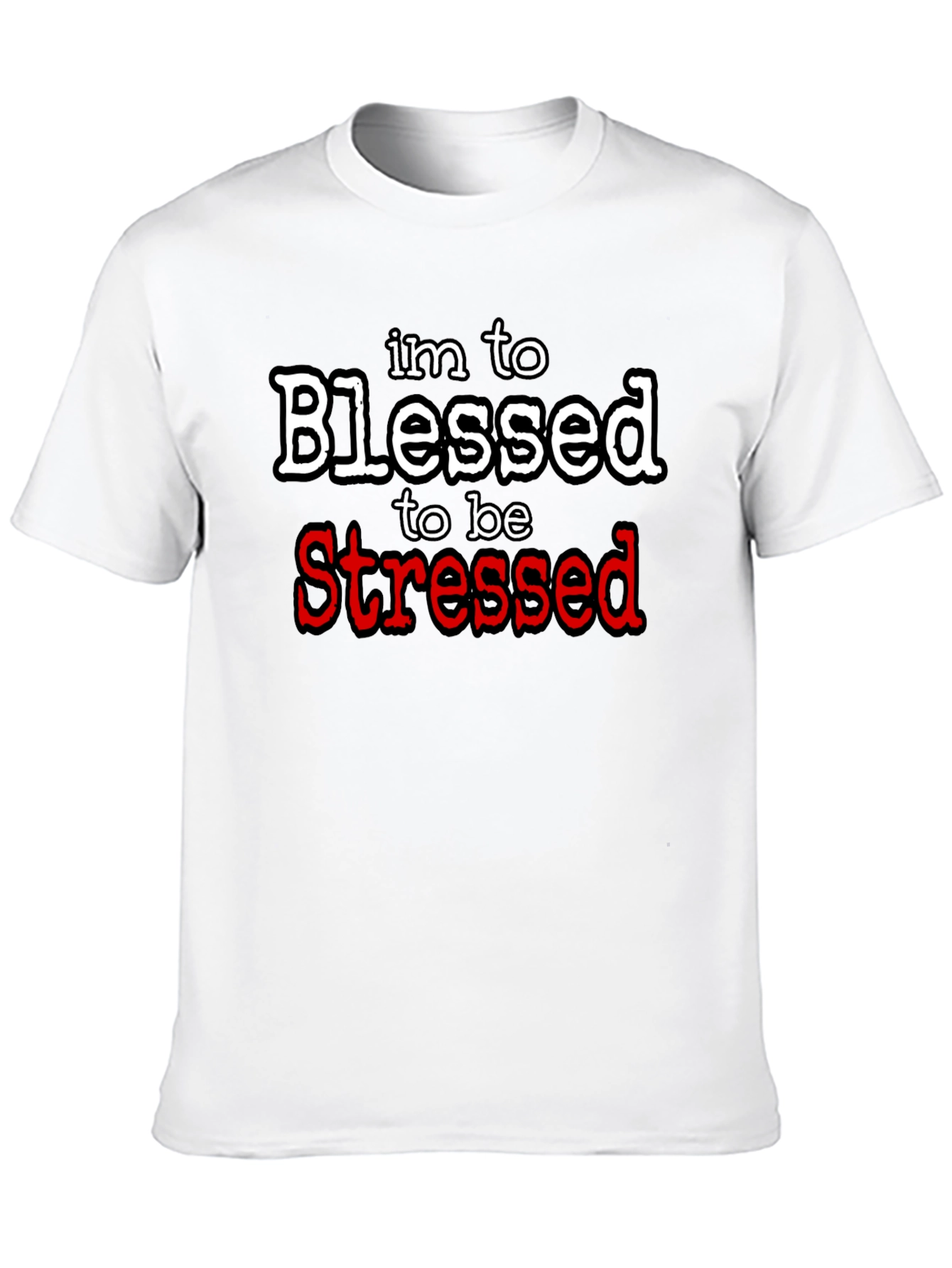 Blessed & Stress-Free Graphic Tee