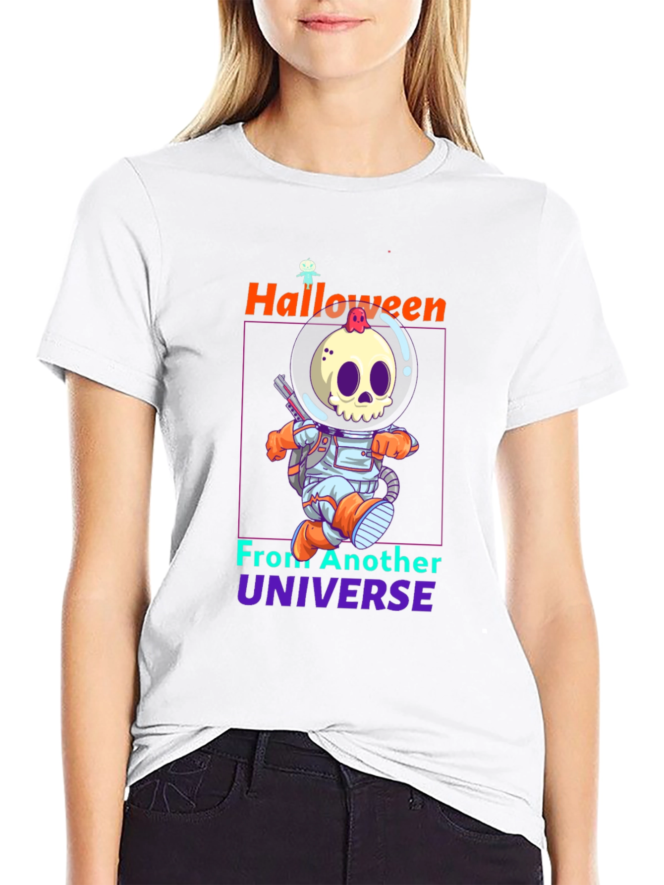 Halloween From Another Universe Graphic T-Shirt