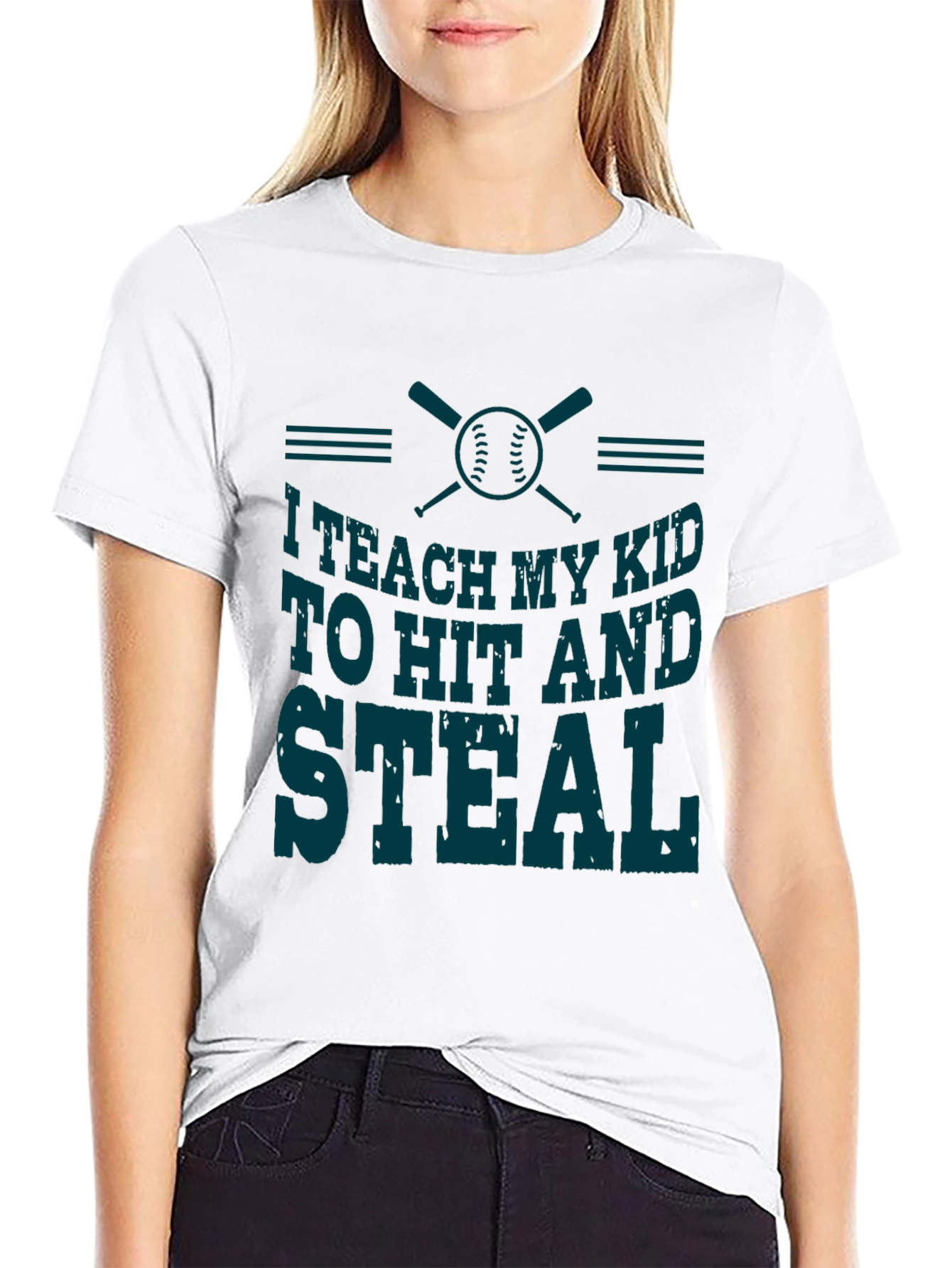 Teach My Kid to Hit and Steal T-Shirt