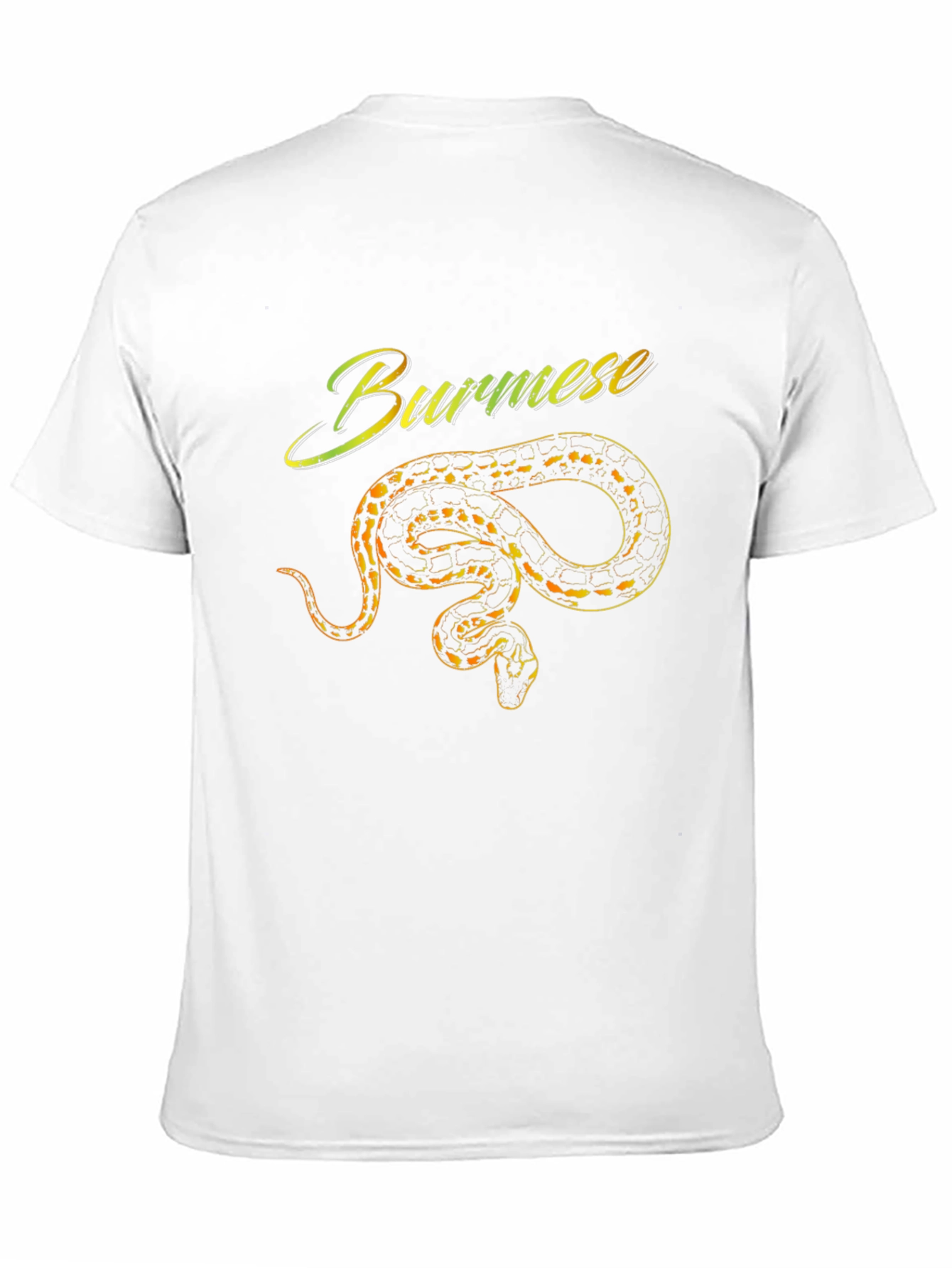 Burmese Python T-Shirt - Reptile Lover Tee
