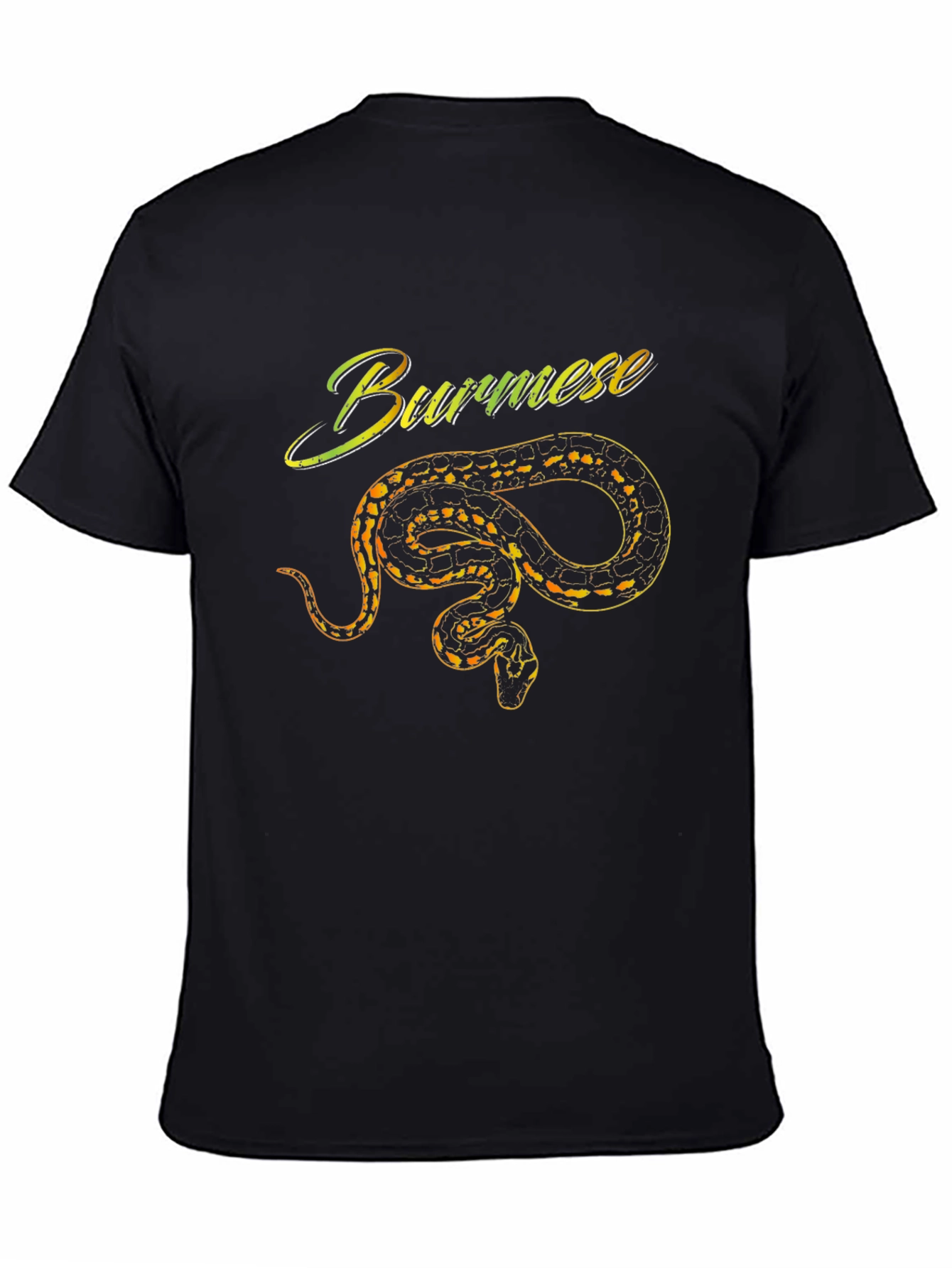 Burmese Python T-Shirt - Reptile Lover Tee