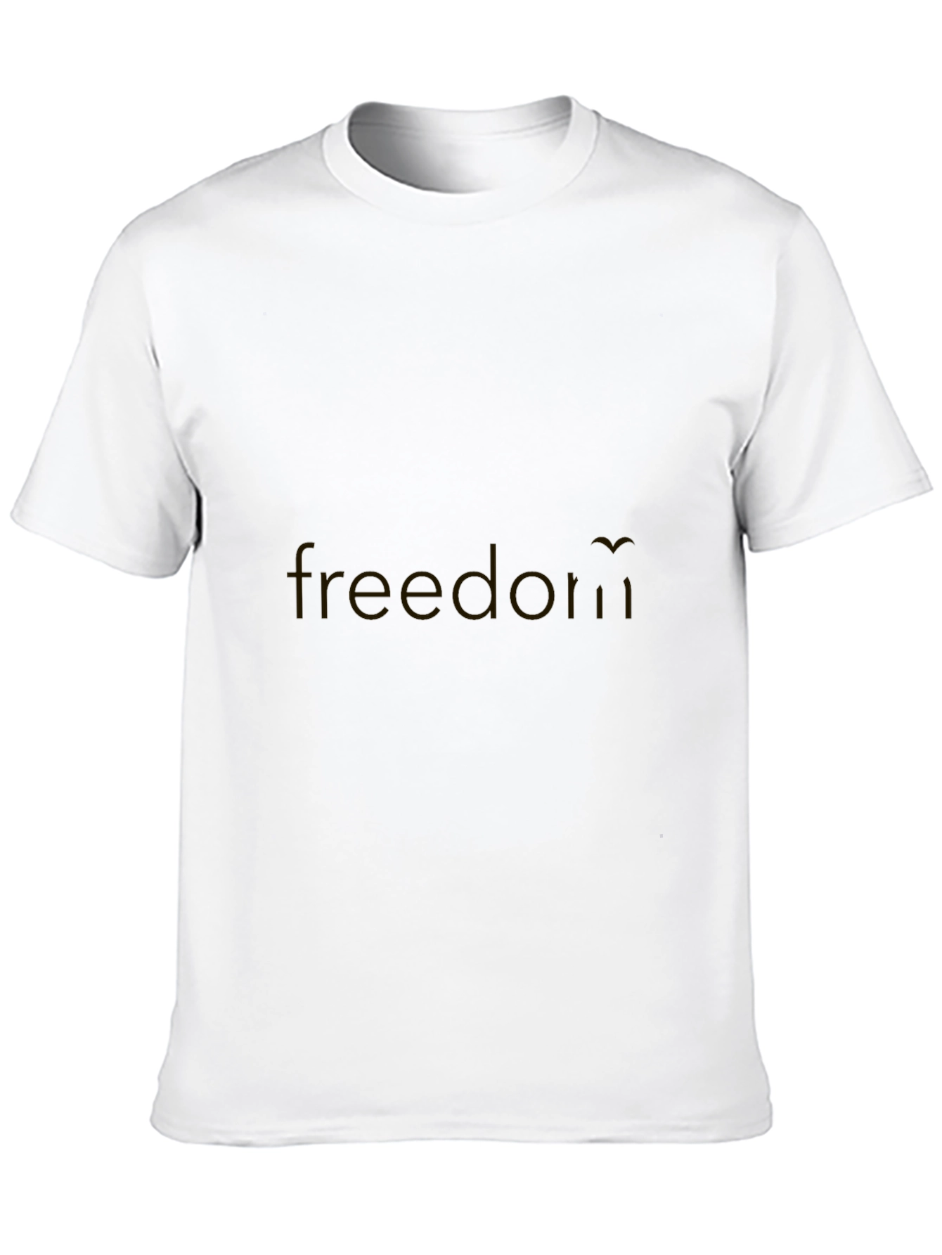 Black Cotton Blend Mens T-Shirt - Everyday Wear