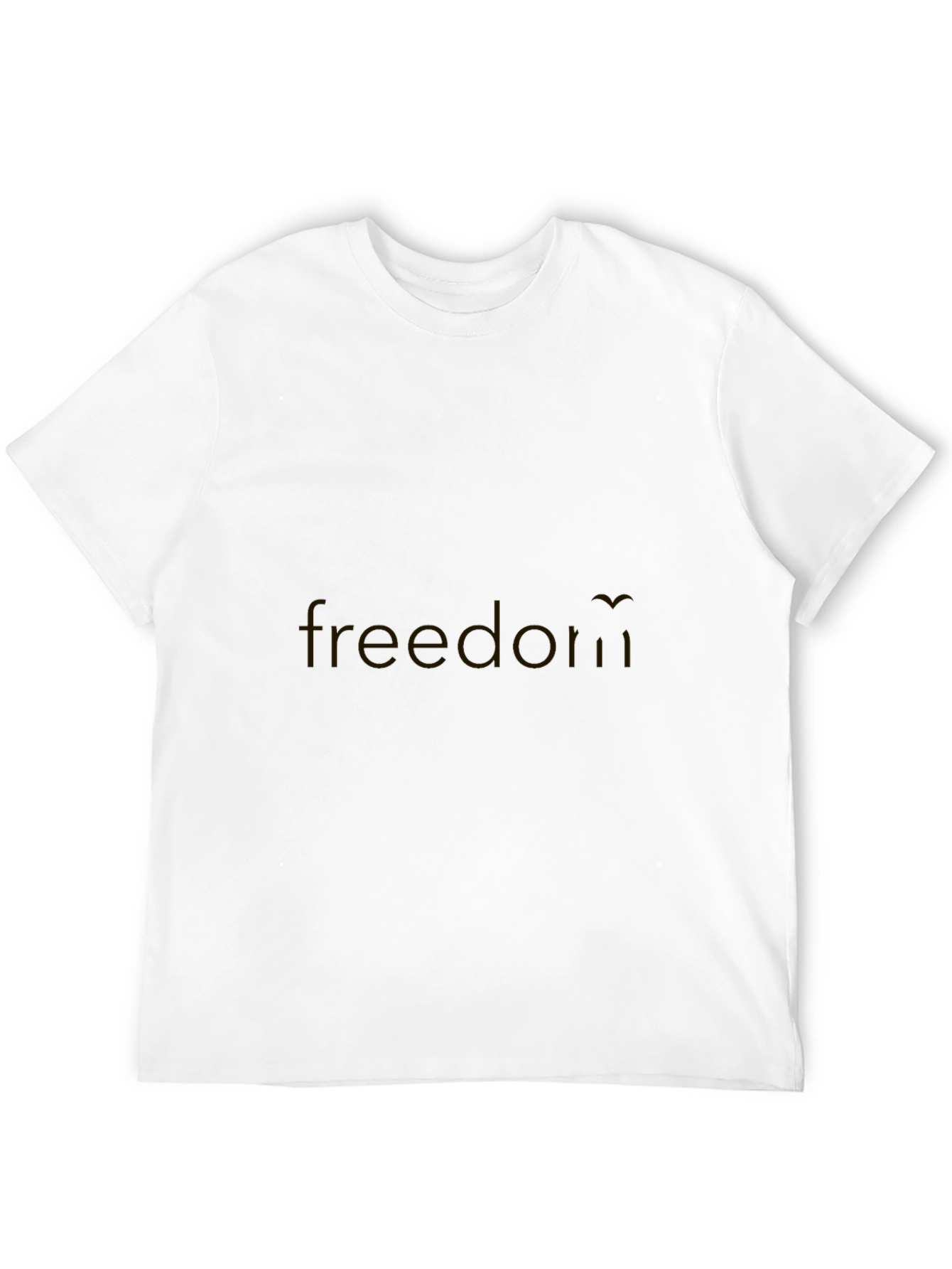 Black Cotton Blend Mens T-Shirt - Everyday Wear