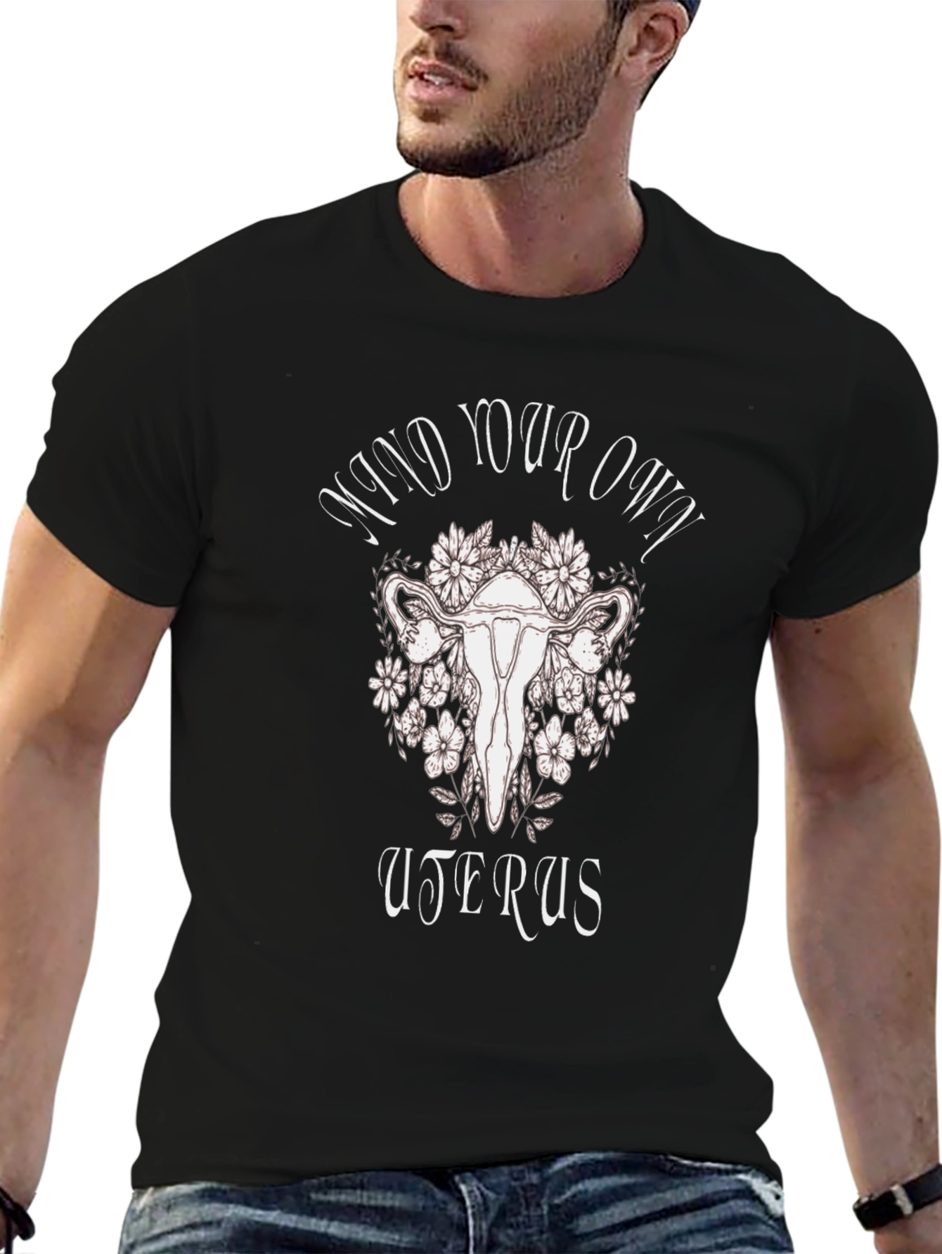 Mind Your Own Uterus T-Shirt - Reproductive Rights