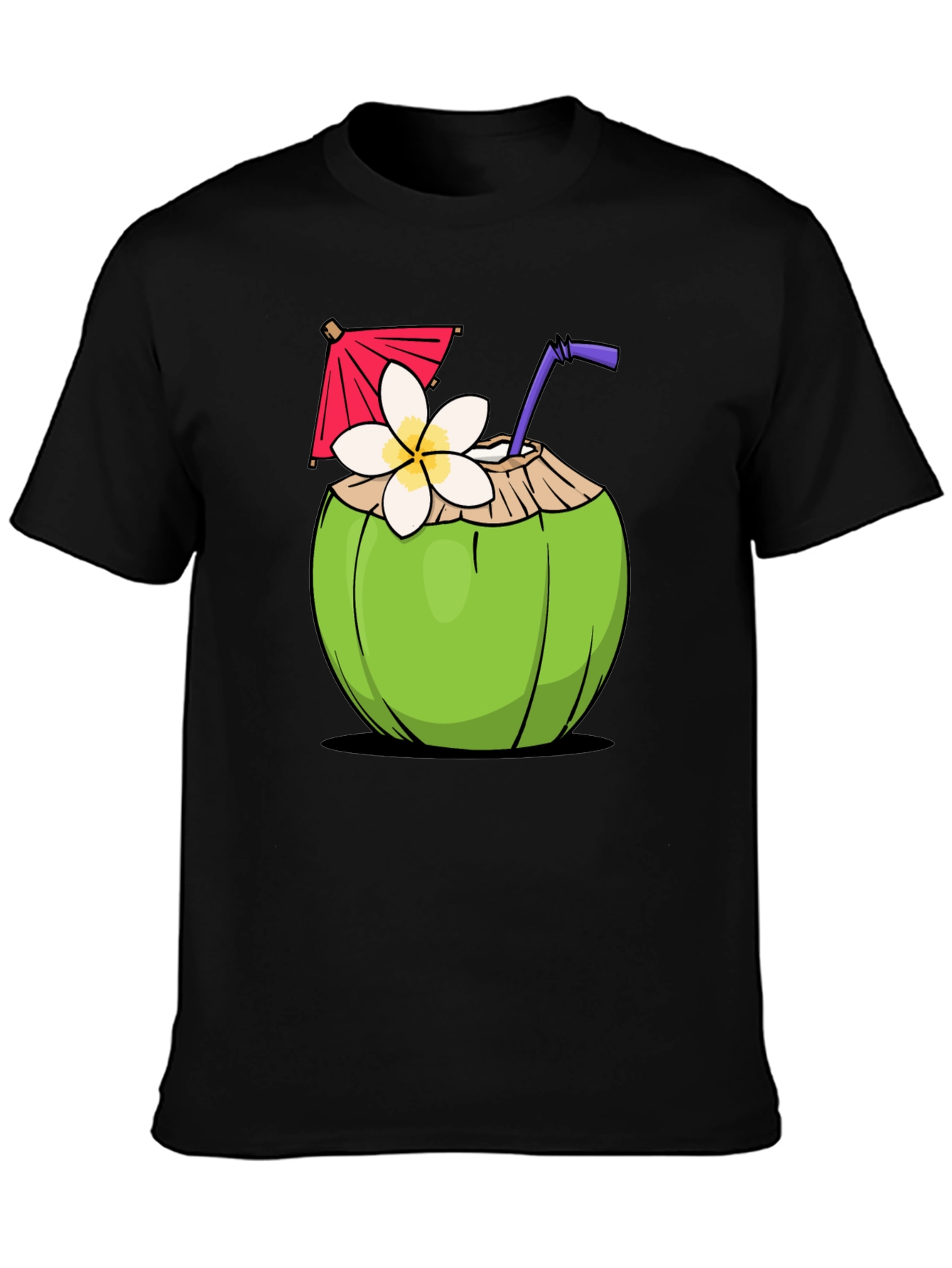 Coconut Drink Graphic T-Shirt